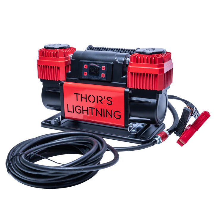 Thor’s Lightning Bolt TrueDual Air Compressor TotalControl Thor’s Lightning Bolt TrueDual Air Compressor TotalControl